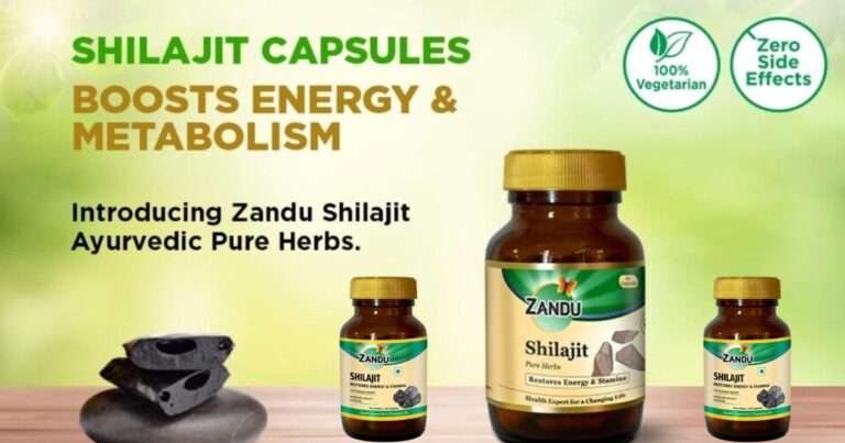 Shilajit Capsules For Strength & Stamina